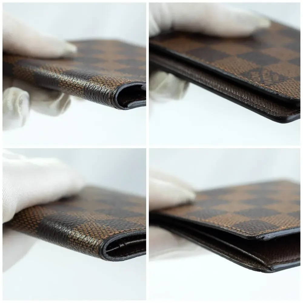 LOUIS VUITTON Damier Ebene Marco Bifold Wallet -  date code #CA0193